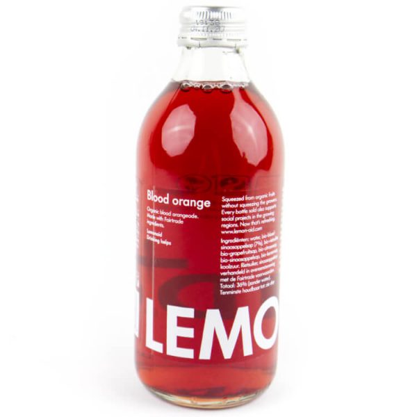 Lemon-aid biologisch frisdank bloedsinasappel