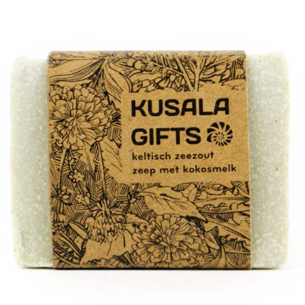 Kusala bio zeep keltisch zeezout kokosmelk