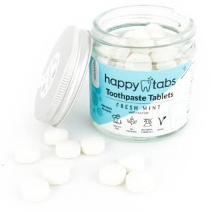 plasticvrije tandpasta tabletten happy tabs duurzaam