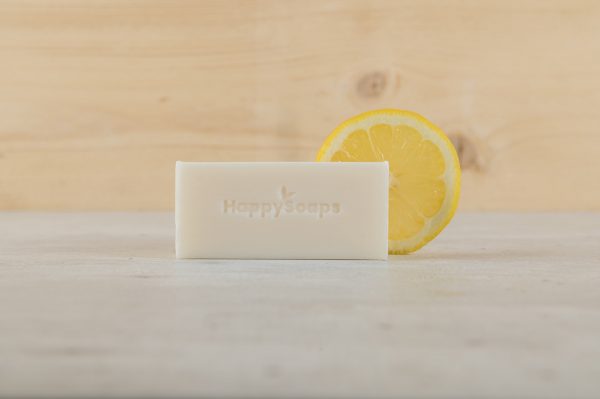 plasticvrije vlekkenzeep van HappySoaps