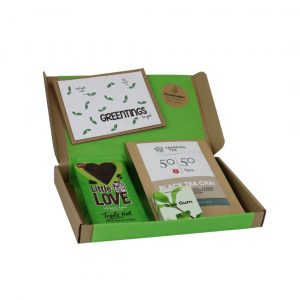 Duurzame giftbox in de brievenbus
