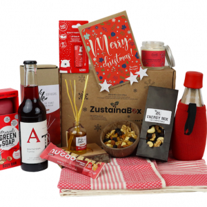 duurzame kerstpakketten: Rudolphs KerstBox rood