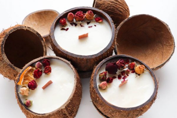 duurzame kaarsen van kokoswax